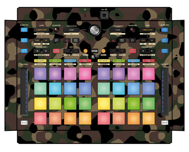 Pioneer DJ DDJ XP 2 Skin Camo Woodland